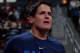 ATLANTA, GA - DECEMBER 23: Mark Cuban, owner of the Dallas Mavericks, reacts during the game against the Atlanta Hawks at Philips Arena on December 23, 2017 in Atlanta, Georgia. NOTE TO USER: User expressly acknowledges and agrees that, by downloading and or using this photograph, User is consenting to the terms and conditions of the Getty Images License Agreement. (Photo by Kevin C. Cox/Getty Images)