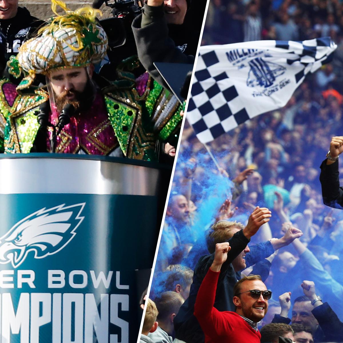 No one likes us. We don't care: Eagles absorb more Philly hate at Super  Bowl LVII