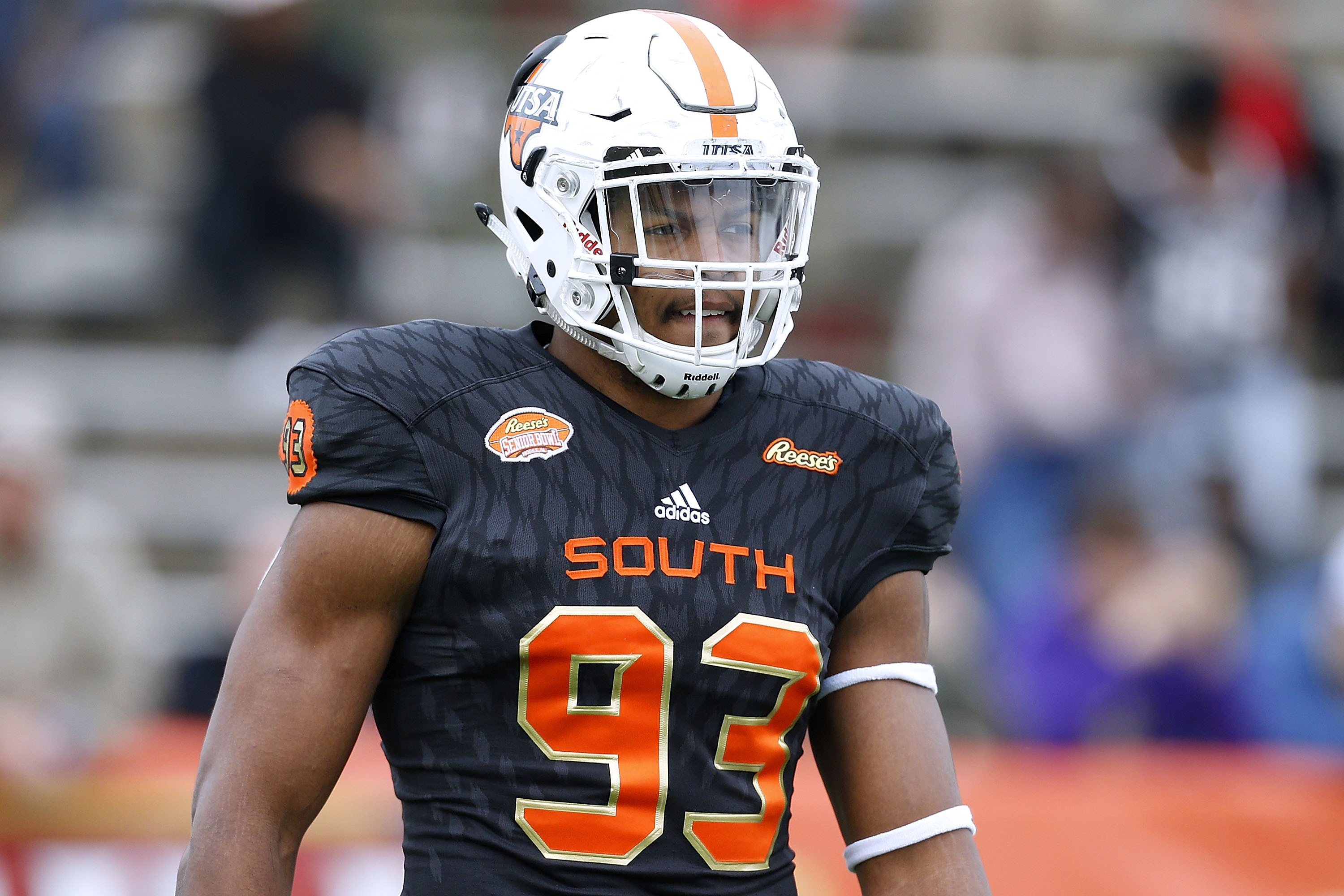 UTSA Football - Marcus Davenport has been selected 14th overall by the New  Orleans Saints. The Saints traded up from number 27 to grab the Roadrunner.  Davenport is the first selection by