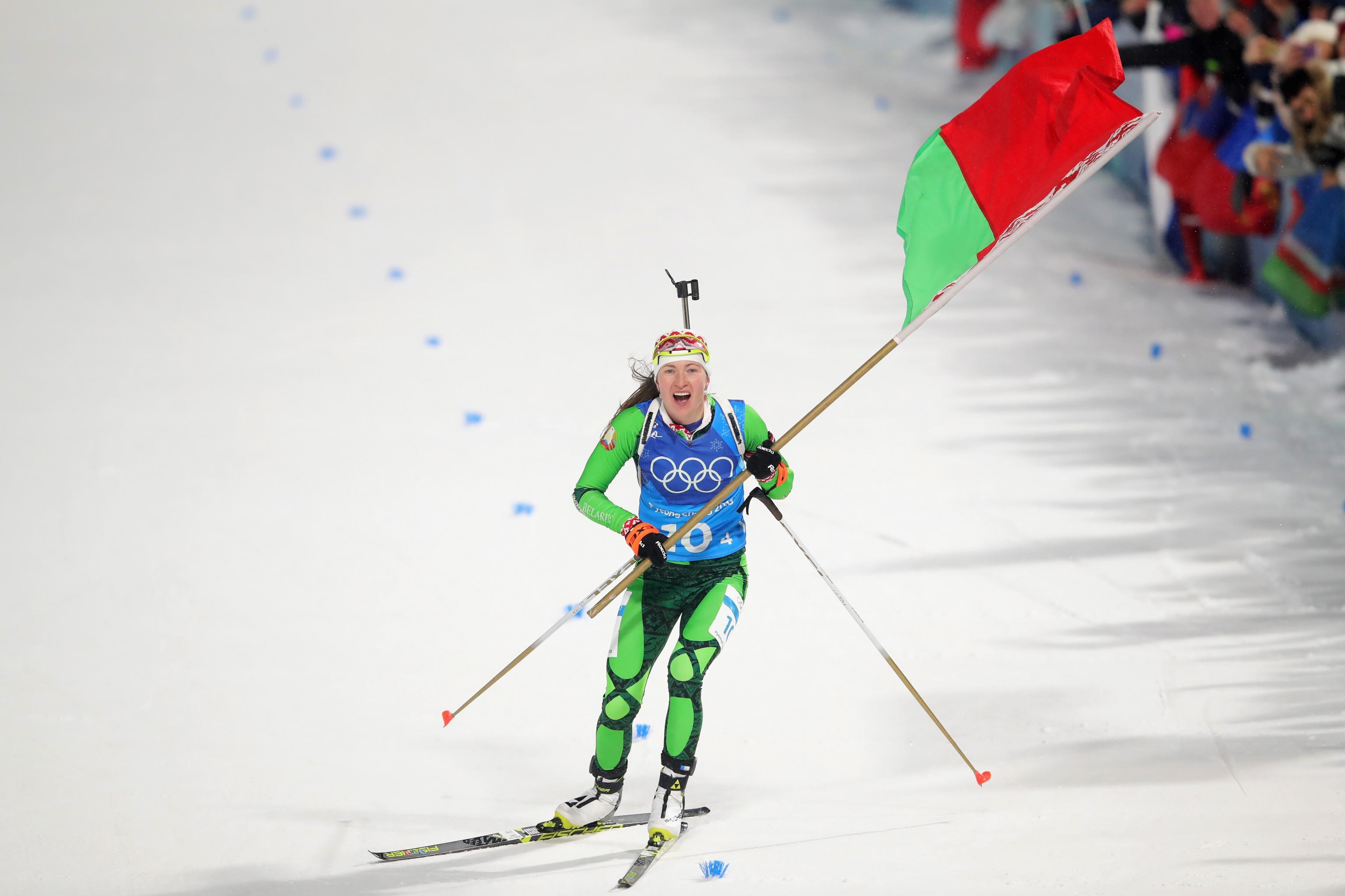 Belarus Wins Gold Medal for Biathlon Olympics 2018 4x6km Relay