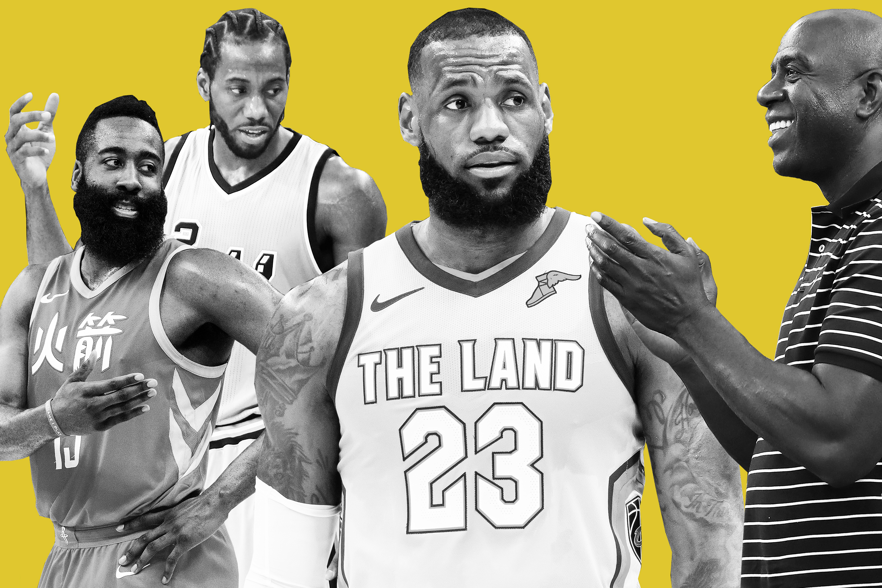 Lakers, LeBron James top league in sales; James Harden carries Rockets  there, too