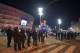 Basque autonomous police officers stand guard outside the San Mames stadium before the Europa League Round of 32 second leg football match between Athletic Club Bilbao and FC Spartak Moscow at the San Mames stadium in Bilbao on February 22, 2018. / AFP PHOTO / ANDER GILLENEA (Photo credit should read ANDER GILLENEA/AFP/Getty Images)