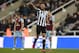 NEWCASTLE UPON TYNE, ENGLAND - JANUARY 31: Jamaal Lascelles of Newcastle United celebrates after scoring his sides first goal during the Premier League match between Newcastle United and Burnley at St. James Park on January 31, 2018 in Newcastle upon Tyne, England. (Photo by Stu Forster/Getty Images)