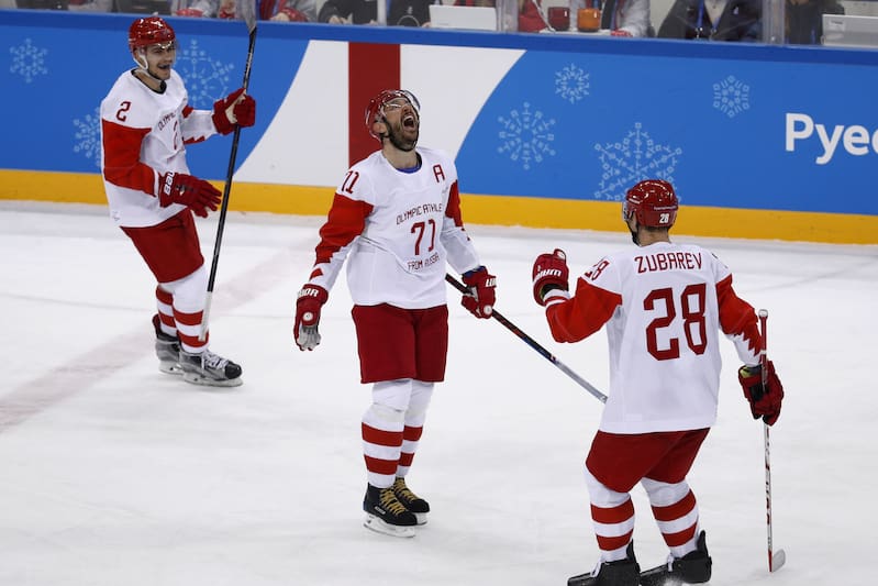 Olympic Hockey Results 2018 Russian Athletes Germany Move To