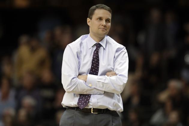 LSU head coach Will Wade watches from the sideline in the second half of an NCAA college basketball game against Vanderbilt Saturday, Jan. 20, 2018, in Nashville, Tenn. (AP Photo/Mark Humphrey)