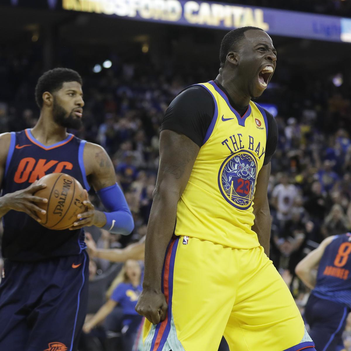 Draymond Green's 15th Technical Foul Rescinded by NBA - Bleacher Report ...