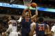 PITTSBURGH, PA - FEBRUARY 24: Jack Salt #33 of the Virginia Cavaliers battles against the Pittsburgh Panthers at Petersen Events Center on February 24, 2018 in Pittsburgh, Pennsylvania. (Photo by Justin K. Aller/Getty Images)