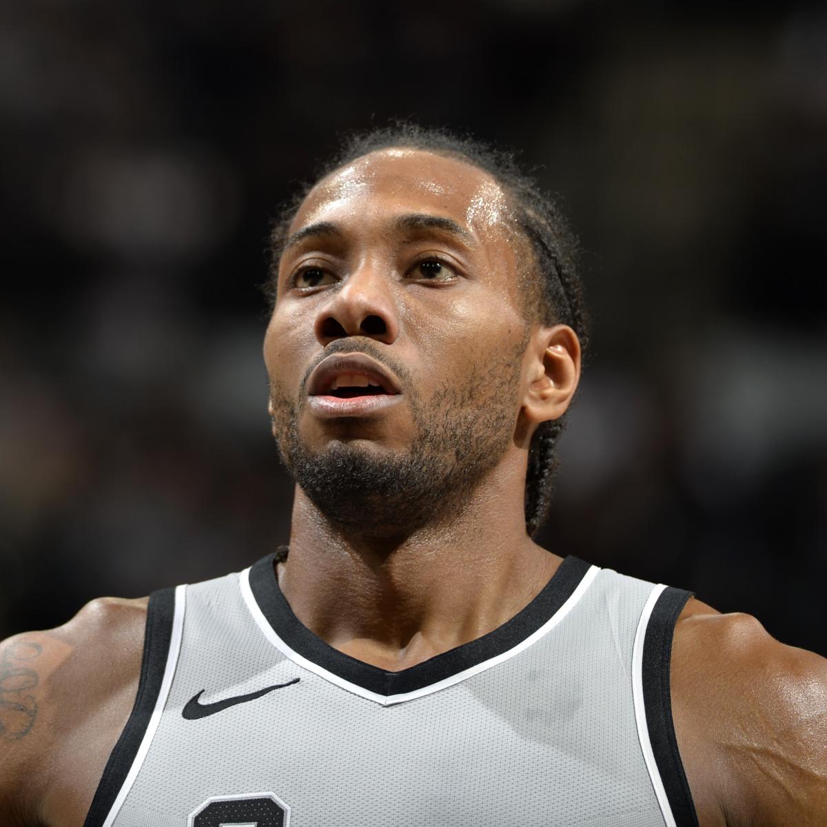 Kawhi Leonard Reportedly Returns to Spurs, Targets March Return from Injury | News, Scores 
