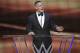 IMAGE DISTRIBUTED FOR WWE - John Cena inducts Kurt Angle into the WWE Hall of Fame as part of the WrestleMania 33 weekend during a ceremony on Friday, March 31, 2017, in Orlando, Fla. (Phelan M. Ebenhack/AP Images for WWE)