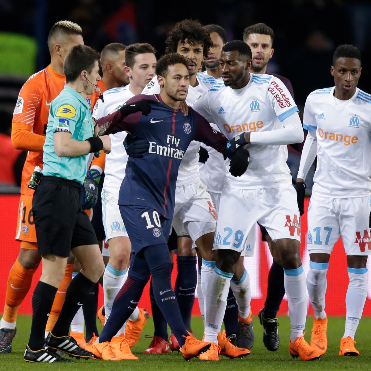 Jordan Amavi Says Neymar Encourages Fouls Following Injury Against Marseille | Bleacher Report | Latest News, Videos and Highlights