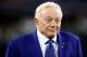 ARLINGTON, TX - NOVEMBER 30: Owner Jerry Jones of the Dallas Cowboys walks on the field before the game agaisnt the Washington Redskins at AT&T Stadium on November 30, 2017 in Arlington, Texas. (Photo by Wesley Hitt/Getty Images)