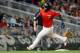 MINNEAPOLIS, MN - AUGUST 18: Miguel Sano #22 of the Minnesota Twins runs the bases against the Arizona Diamondbacks during the game on August 18, 2017 at Target Field in Minneapolis, Minnesota. The Twins defeated the Diamondbacks 10-3. (Photo by Hannah Foslien/Getty Images)