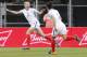 England's Toni Duggan, left, celebrates her goal against France during the first half of a SheBelieves Cup women's soccer match Thursday, March 1, 2018, in Columbus, Ohio. (AP Photo/Jay LaPrete)