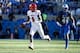 LEXINGTON, KY - NOVEMBER 25:  Lamar Jackson #8 of the Louisville Cardinals runs with the ball against the Kentucky Wildcats during the game at Commonwealth Stadium on November 25, 2017 in Lexington, Kentucky.  (Photo by Andy Lyons/Getty Images)