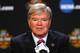 GLENDALE, AZ - MARCH 30: NCAA President Mark Emmert speaks with the media during a press conference for the 2017 NCAA Men's Basketball Final Four at University of Phoenix Stadium on March 30, 2017 in Glendale, Arizona. (Photo by Tim Bradbury/Getty Images)