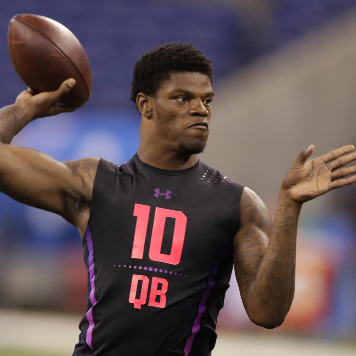 Lamar Jackson Doing Himself Few Favors at Combine—and Good for Him | Bleacher Report ...1200 x 1200