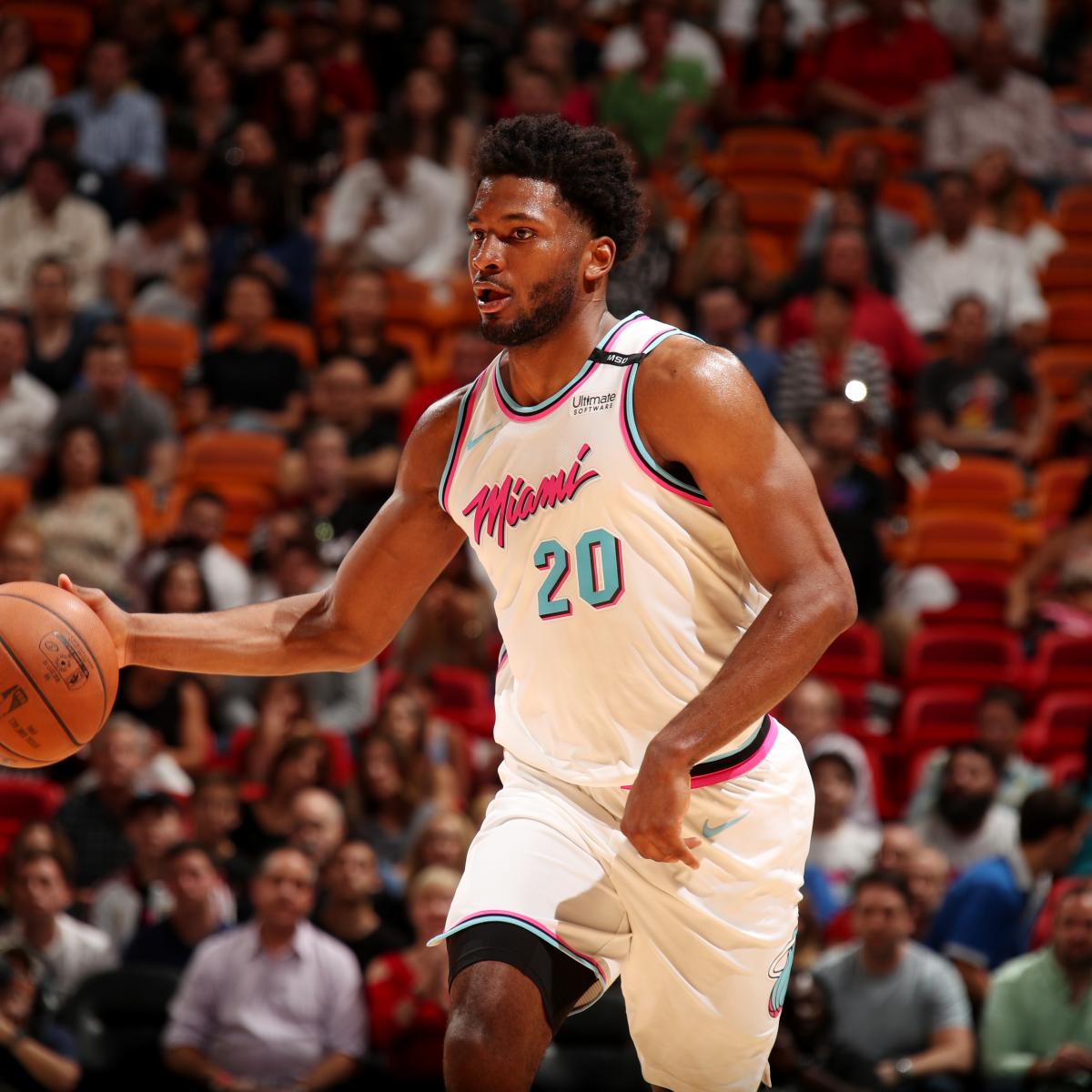 Justise Winslow Gets Stitches to Fix Eye Injury as 76ers vs. Heat