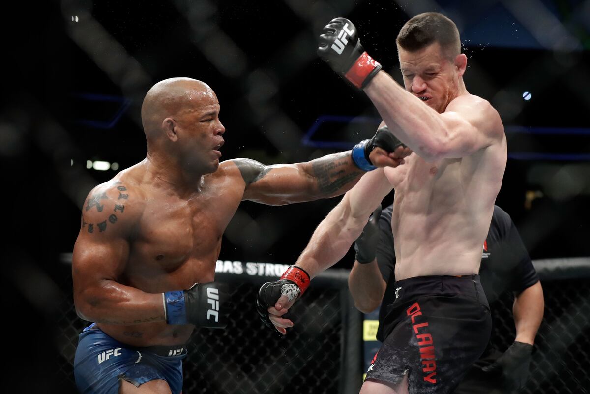 UFC Fighter Stretchered Away from Octagon After Illegal Punch from