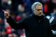 MANCHESTER, ENGLAND - FEBRUARY 25: Jose Mourinho, Manager of Manchester United tells the players to applaud the fans during the Premier League match between Manchester United and Chelsea at Old Trafford on February 25, 2018 in Manchester, England. (Photo by Clive Brunskill/Getty Images)