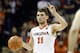 Virginia guard Ty Jerome (11) calls a play during the second half of an NCAA college basketball game in Charlottesville, Va., Saturday, March 3, 2018. Virginia won the game 62-57. (AP Photo/Steve Helber)