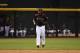 PHOENIX, AZ - SEPTEMBER 09: Fernando Rodney #56 of the Arizona Diamondbacks runs to the pitchers mound from the bullpen against the San Diego Padres at Chase Field on September 9, 2017 in Phoenix, Arizona. (Photo by Norm Hall/Getty Images)