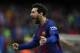 FC Barcelona's Lionel Messi reacts after scoring during the Spanish La Liga soccer match between FC Barcelona and Atletico Madrid at the Camp Nou stadium in Barcelona, Spain, Sunday, March 4, 2018. (AP Photo/Manu Fernandez)