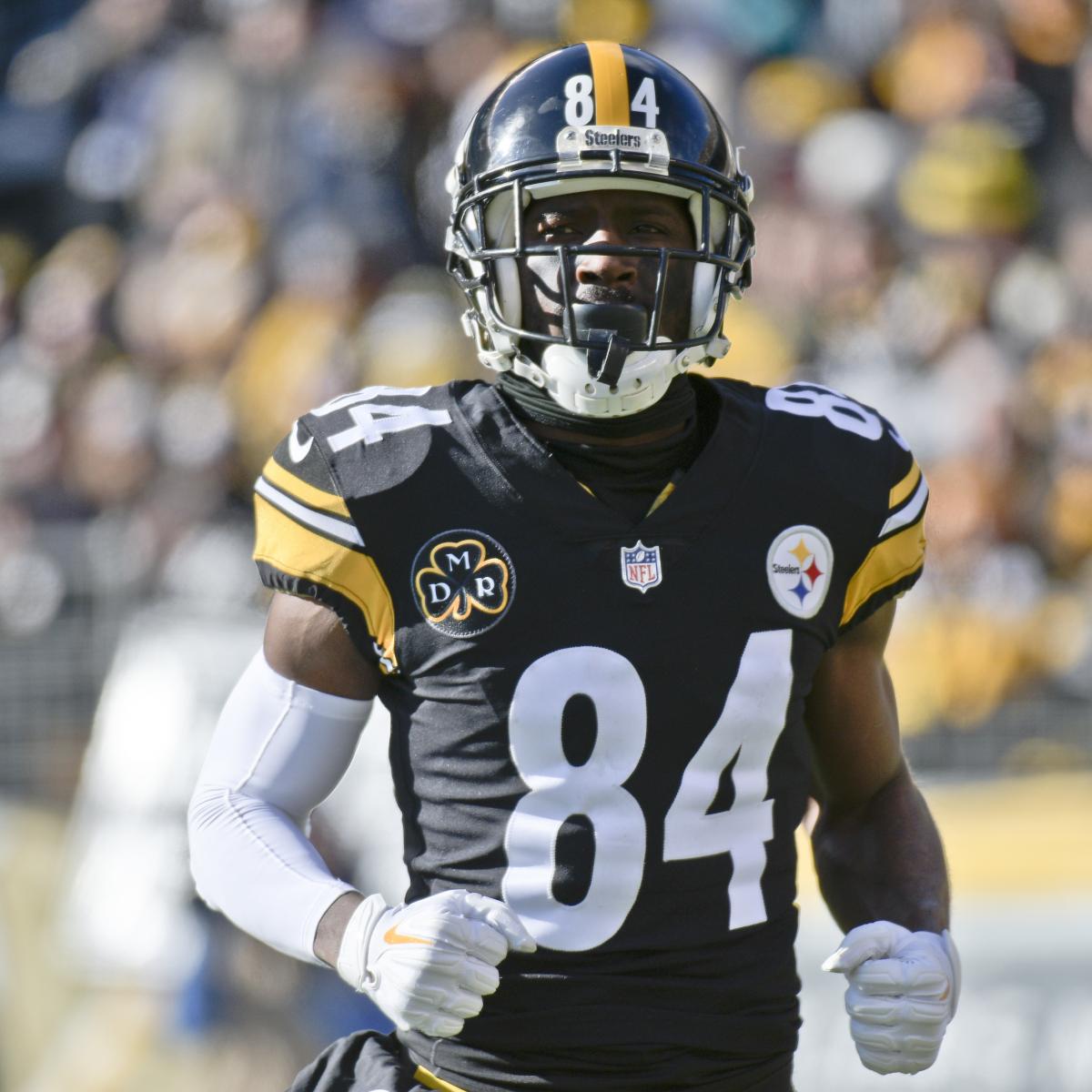 Antonio Brown Restructures Contract, Makes Room for Le'Veon Bell Franchise Tag ...1200 x 1200