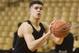 Missouri's Michael Porter Jr. shoots baskets before an NCAA college basketball game against Arkansas, Saturday, March 3, 2018, in Columbia, Mo. Porter announced earlier in the day that he will not play in the game. (AP Photo/L.G. Patterson)