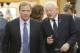 NLF Commissioner Roger Goodell, left, walks with Dallas Cowboys owner Jerry Jones during the NFL owners winter meeting in Irving, Texas, Wednesday, Dec. 13, 2017. (AP Photo/LM Otero)