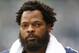 SEATTLE, WA - OCTOBER 29: Defensive end Michael Bennett #72 of the Seattle Seahawks walks the sidelines before the game against the Houston Texans at CenturyLink Field on October 29, 2017 in Seattle, Washington. (Photo by Otto Greule Jr/Getty Images)
