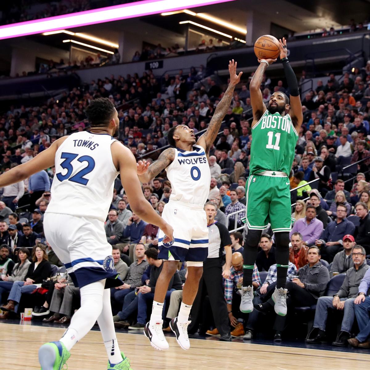 Kyrie Irving's Near Triple-Double Gives Celtics Decisive Win vs ...