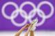 Close up of Japan's Kaori Sakamoto's skates as she compete in the women's single skating free skating of the figure skating event during the Pyeongchang 2018 Winter Olympic Games at the Gangneung Ice Arena in Gangneung on February 23, 2018. / AFP PHOTO / Kirill KUDRYAVTSEV (Photo credit should read KIRILL KUDRYAVTSEV/AFP/Getty Images)
