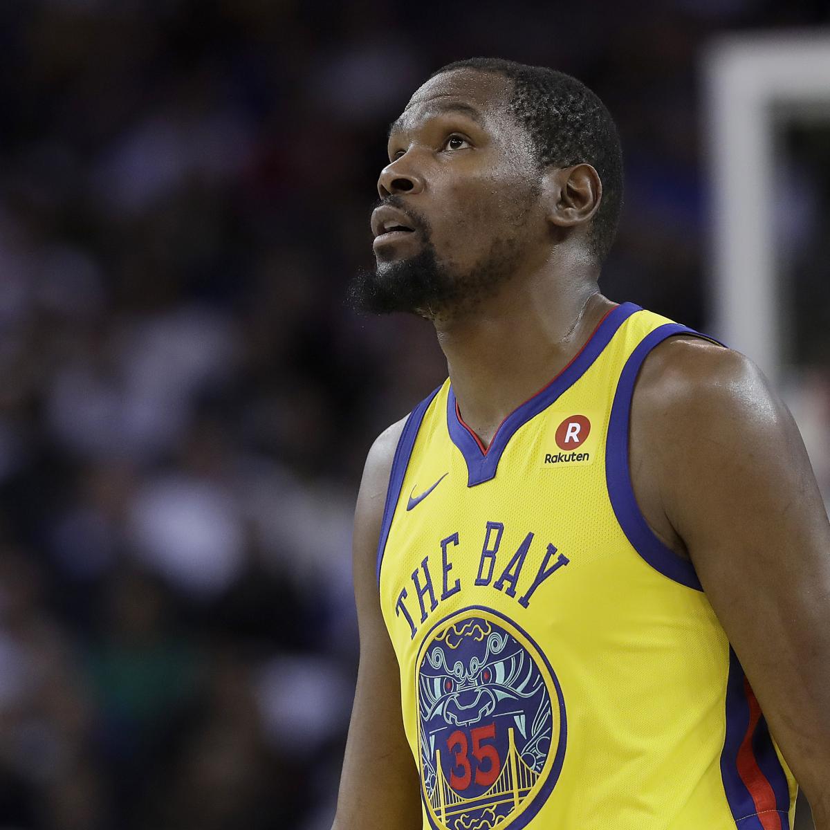 Fan Ejected After Having Words with Kevin Durant at Warriors vs. Trail Blazers ...