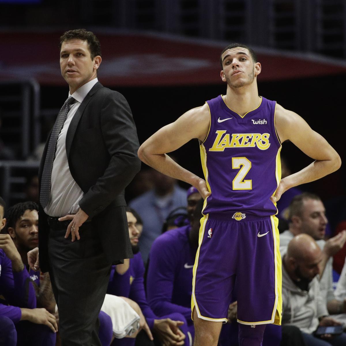 Luke Walton, Lonzo Ball Criticize Jamal Murray's Actions vs. Lakers | Bleacher Report ...1200 x 1200