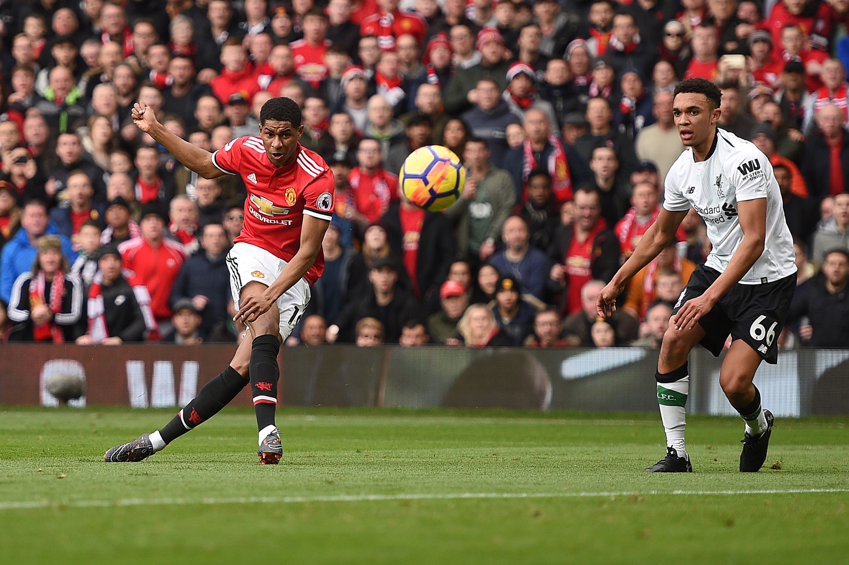 Marcus Rashford confirms Liverpool as the better rival and calls Manchester City a small club without history