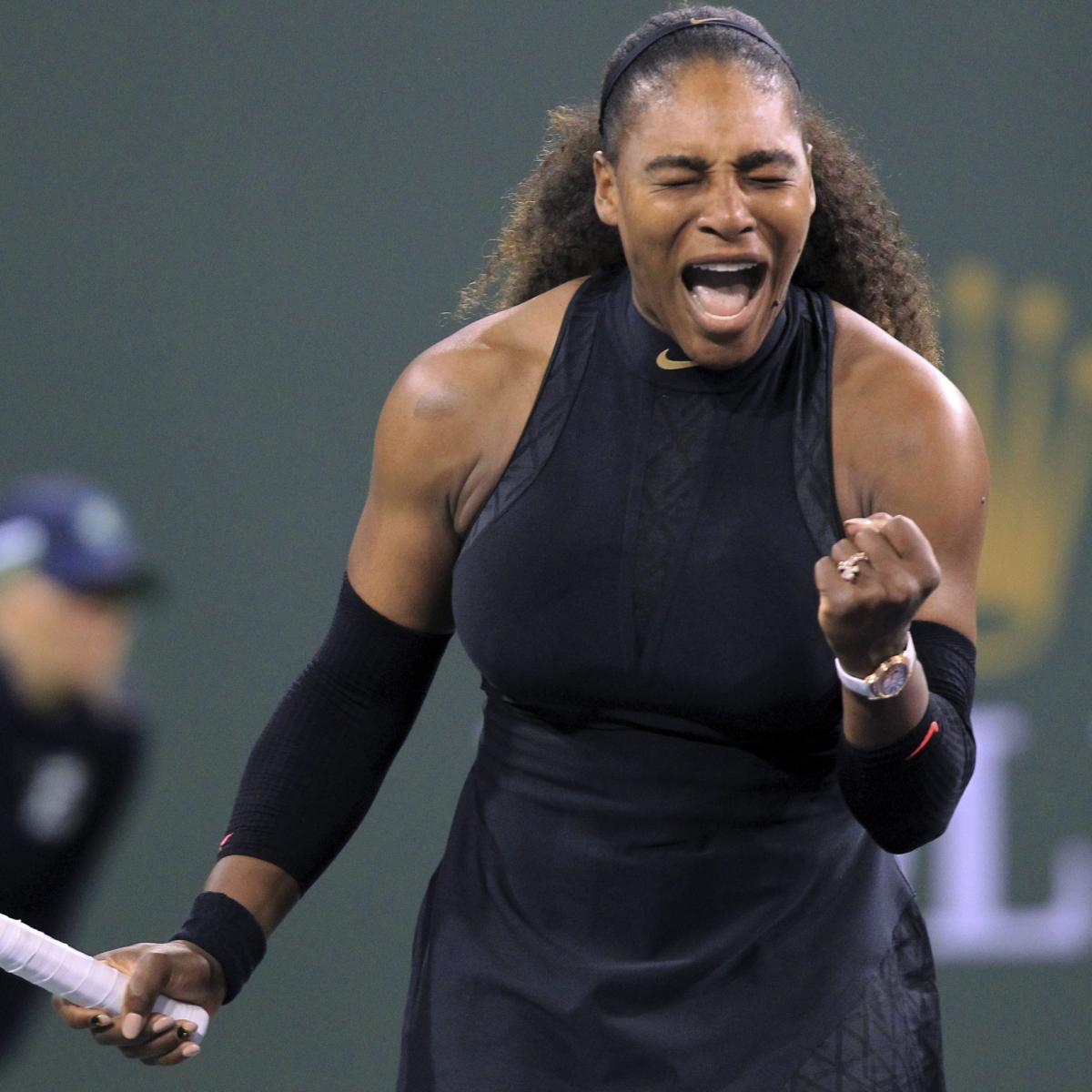Serena Williams to Face Sister Venus After Beating Kiki Bertens in Straight Sets ...