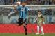 PORTO ALEGRE, BRAZIL - NOVEMBER 22: Arthur of Gremio controls for the ball during a first leg match between Gremio and Lanus as part of Copa Bridgestone Libertadores 2017 Final at Arena do Gremio on November 22, 2017 in Porto Alegre, Brazil. (Photo by Buda Mendes/Getty Images)