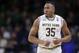 SOUTH BEND, IN - FEBRUARY 28: Bonzie Colson #35 of the Notre Dame Fighting Irish is seen during the game against the Pittsburgh Panthers at Purcell Pavilion on February 28, 2018 in South Bend, Indiana. (Photo by Michael Hickey/Getty Images)