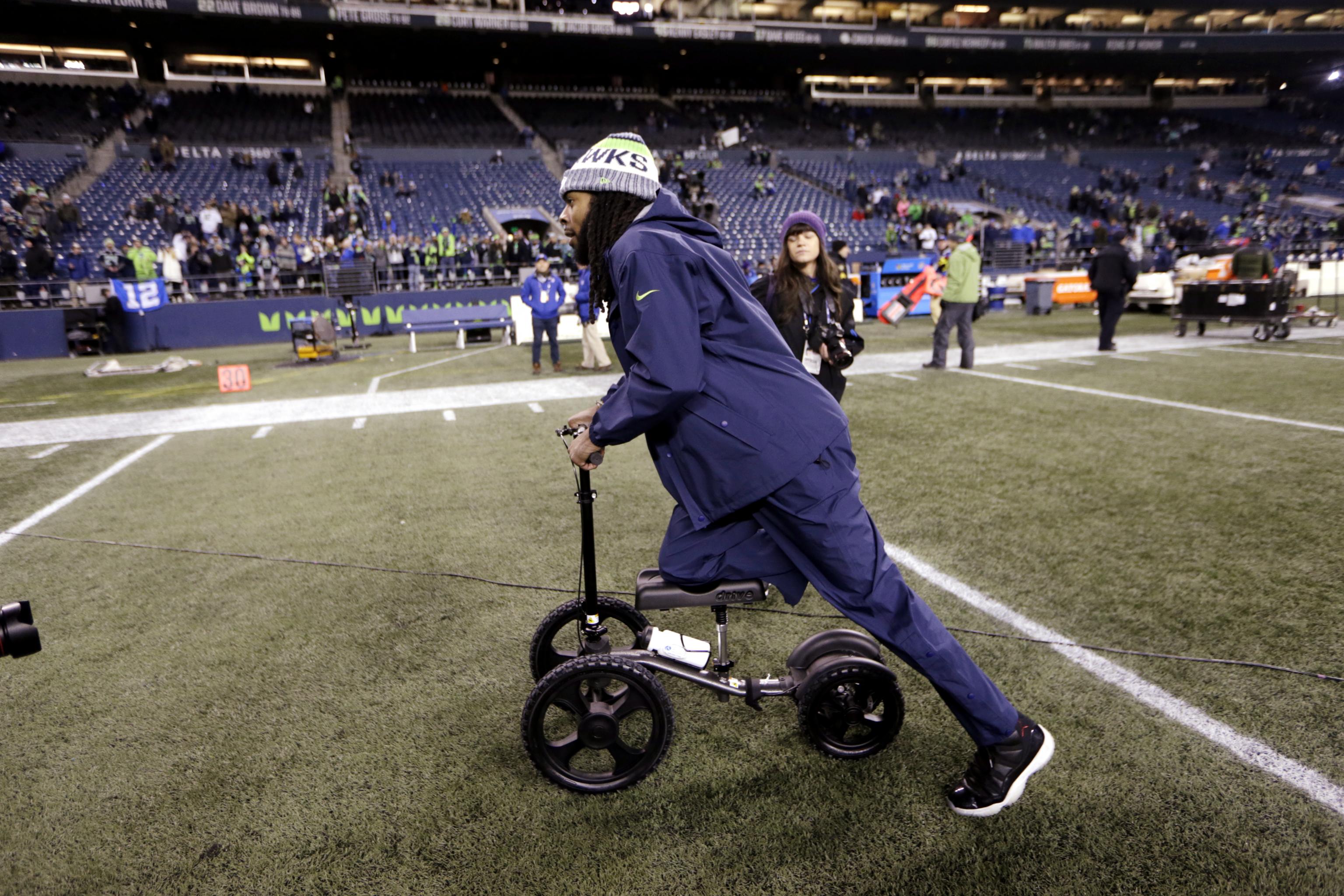 Richard Sherman to Seahawks Fans Burning His Jersey: 'I Didn't Abandon  Anybody'