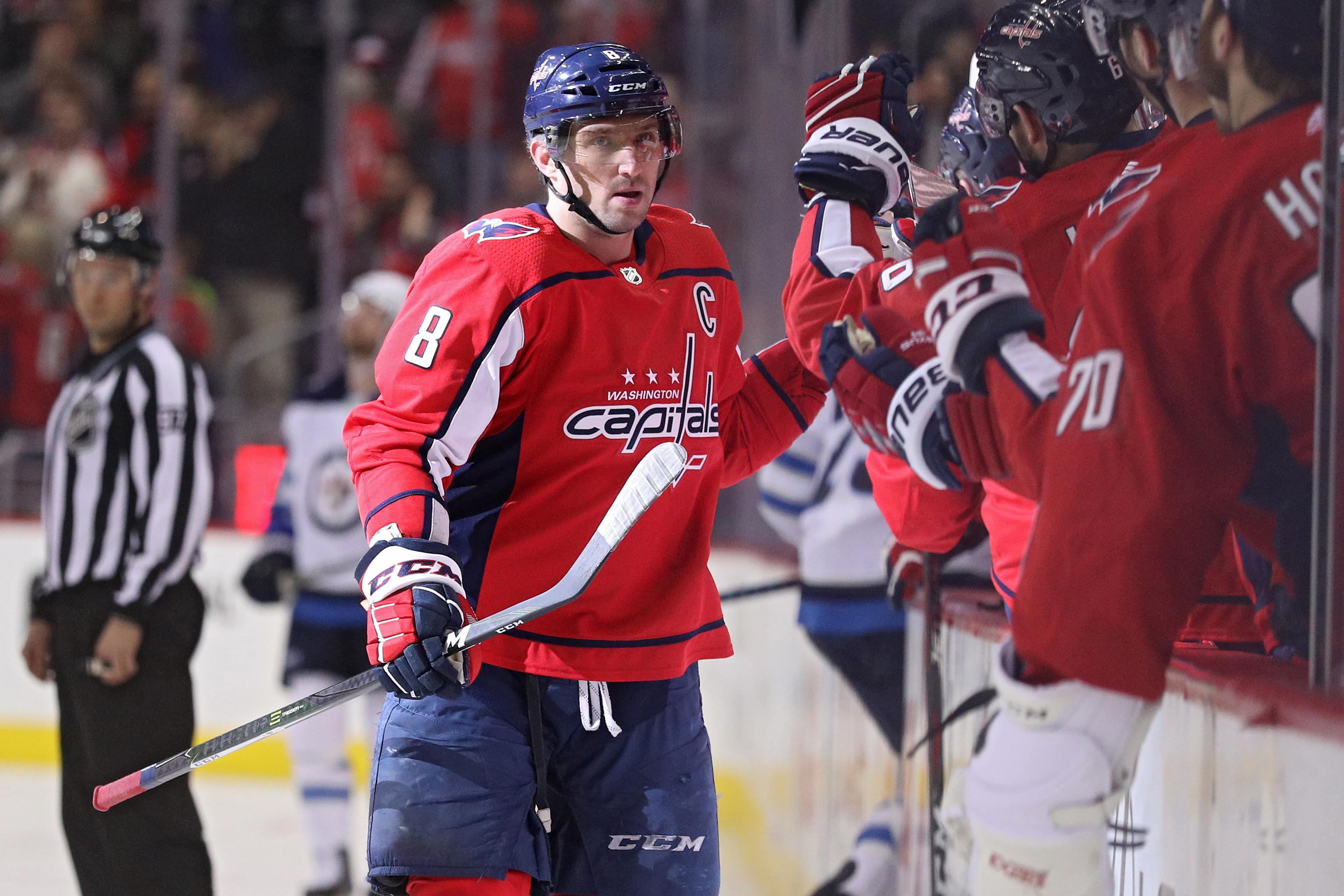 Washington Capitals' Alex Ovechkin is unstoppable