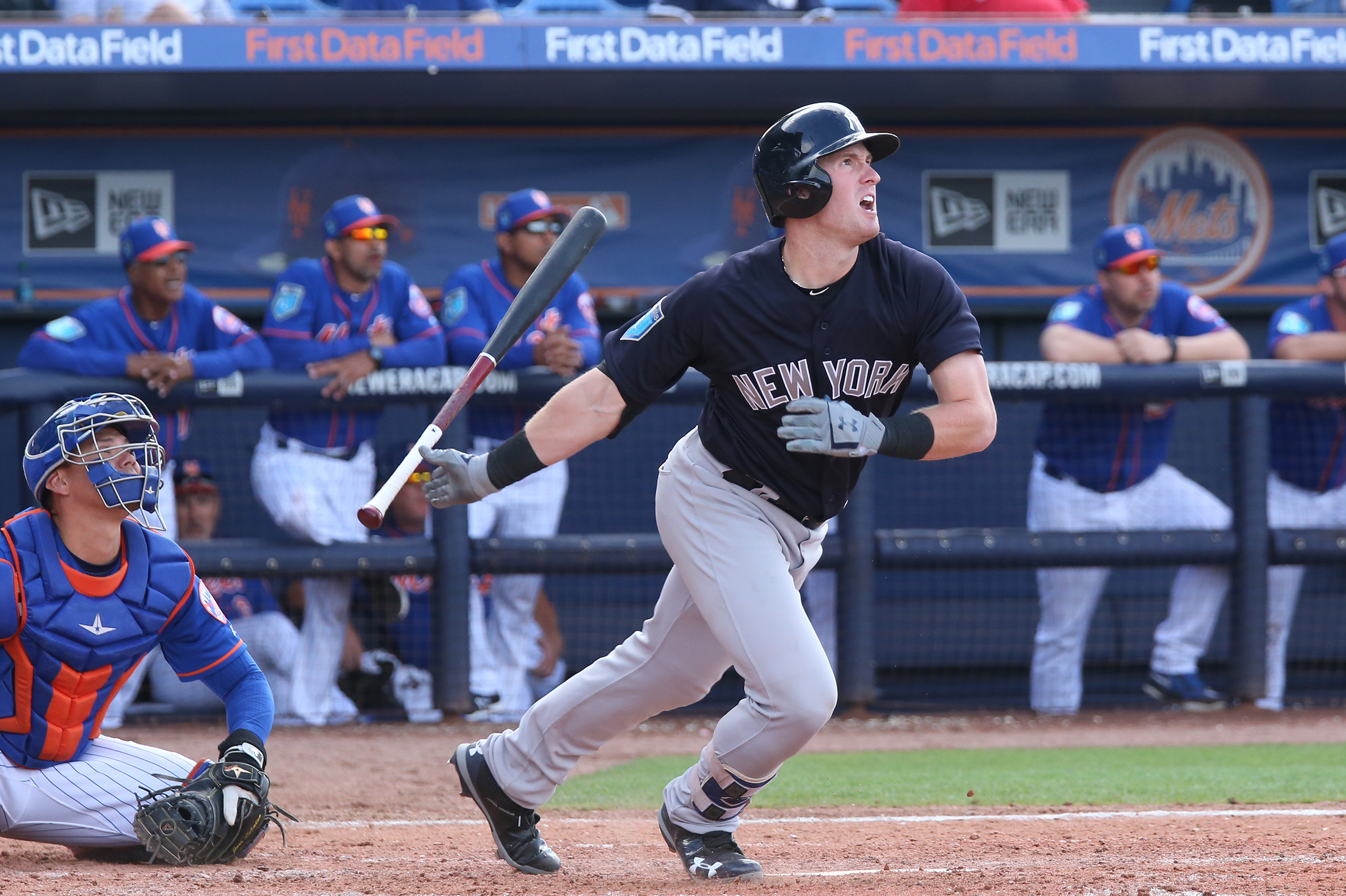 Yankees' Billy McKinney finally has Yankee Stadium moment after