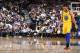 OAKLAND, CA - MARCH 8: Stephen Curry #30 of the Golden State Warriors during the game against the San Antonio Spurs on March 8, 2018 at ORACLE Arena in Oakland, California. NOTE TO USER: User expressly acknowledges and agrees that, by downloading and or using this photograph, user is consenting to the terms and conditions of Getty Images License Agreement. Mandatory Copyright Notice: Copyright 2018 NBAE (Photo by Garrett Ellwood/NBAE via Getty Images)