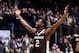 DAYTON, OH - MARCH 13: Matt Mobley #2 of the St. Bonaventure Bonnies celebrates after his team defeated the UCLA Bruins in the First Four game in the 2018 NCAA Men's Basketball Tournament at UD Arena on March 13, 2018 in Dayton, Ohio. The St. Bonaventure Bonnies defeated the UCLA Bruins 65-58. (Photo by Joe Robbins/Getty Images)