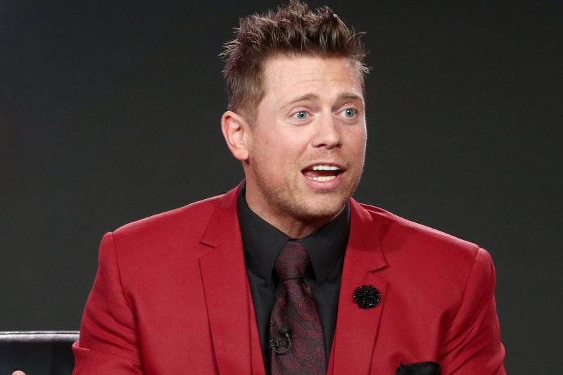 PASADENA, CA - JANUARY 09: WWE Superstar The Miz of 'WWE Monday Night Raw: 25th Anniversary' on USA speaks onstage during the NBCUniversal portion of the 2018 Winter Television Critics Association Press Tour at The Langham Huntington, Pasadena on January 9, 2018 in Pasadena, California. (Photo by Frederick M. Brown/Getty Images)
