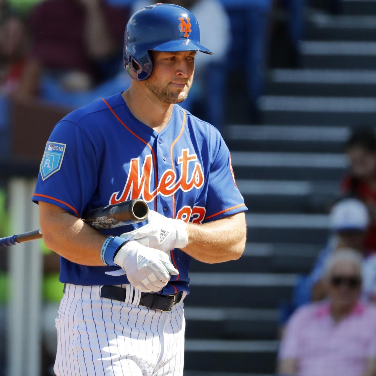 Tim Tebow Reassigned to Mets Minor League Camp After 4 Strikeouts vs ...