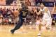 LAHAINA, HI - NOVEMBER 21: TJ Gibbs #10 of the Notre Dame Fighting Irish dribbles the ball by Tremont Waters #3 of the LSU Tigers during a semifinal college basketball game at the Maui Invitational at the Lahaina Civic Center on November 21, 2017 in Lahaina, Hawaii. The Fighting Irish won 92-53. (Photo by Mitchell Layton/Getty Images)