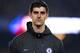 BARCELONA, SPAIN - MARCH 14: Thibaut Courtois goalkeeper of Chelsea looks on prior to the UEFA Champions League Round of 16 Second Leg match between FC Barcelona and Chelsea FC at Camp Nou on March 14, 2018 in Barcelona, Spain. (Photo by Manuel Queimadelos Alonso/Getty Images)
