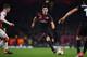 AC Milan's Portuguese striker André Silva controls the ball during the UEFA Europa League round of 16 second-leg football match between Arsenal and AC Milan at the Emirates Stadium in London on March 15, 2018. / AFP PHOTO / Ben STANSALL (Photo credit should read BEN STANSALL/AFP/Getty Images)