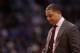PHOENIX, AZ - MARCH 13: Head coach Tyronn Lue of the Cleveland Cavaliers during the first half of the NBA game against the Phoenix Suns at Talking Stick Resort Arena on March 13, 2018 in Phoenix, Arizona. The Cavaliers defeated the Suns 129-107 NOTE TO USER: User expressly acknowledges and agrees that, by downloading and or using this photograph, User is consenting to the terms and conditions of the Getty Images License Agreement. (Photo by Christian Petersen/Getty Images)