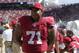San Francisco 49ers tackle Jonathan Martin (71) stands on the sideline during the second half of an NFL preseason football game against the San Diego Chargers in Santa Clara, Calif., Sunday, Aug. 24, 2014. (AP Photo/Marcio Jose Sanchez)